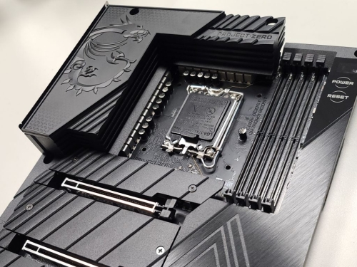 MSI&#039;s Project Zero motherboard spotted