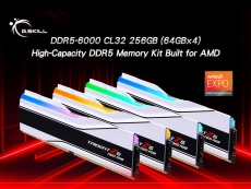 G.Skill brags with the world&#039;s first 256 GB DDR5-6000 memory kit