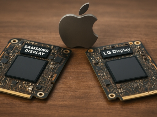 Samsung and LG Display cash in riding Apple's hype machine