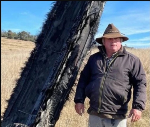 Musk dumps rocket junk on Aussie's farm