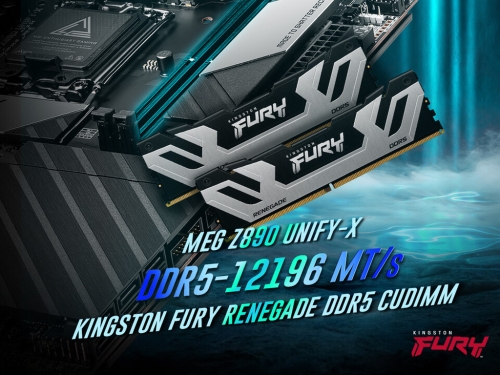 Kingston and MSI set new memory OC record by hitting DDR5-12196