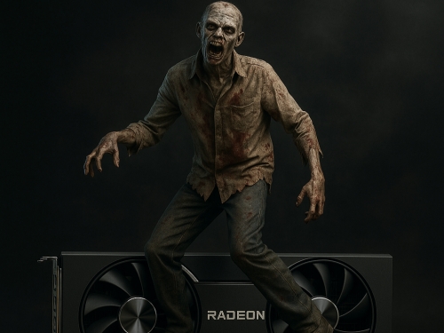 Zombie RX 6500 staggers into 2025