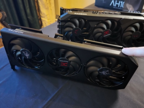 PowerColor shows its full Radeon RX 9070 series lineup at CES 2025