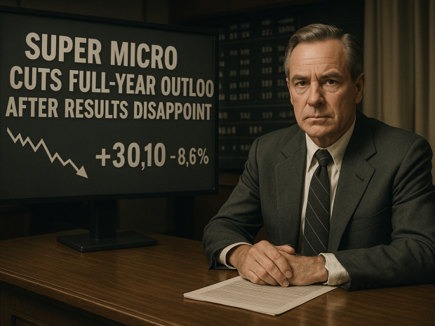 Super Micro slashes outlook after customer panic