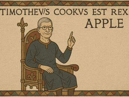 Apple prepares for its coronation as Cook eyes "exit"