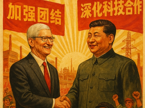 Apple’s cosies up to China again despite promises to Trump