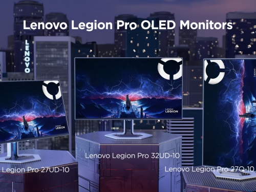 Lenovo shows off new Legion Pro OLED monitors