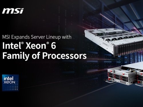 MSI releases new servers with Intel Xeon 6 inside