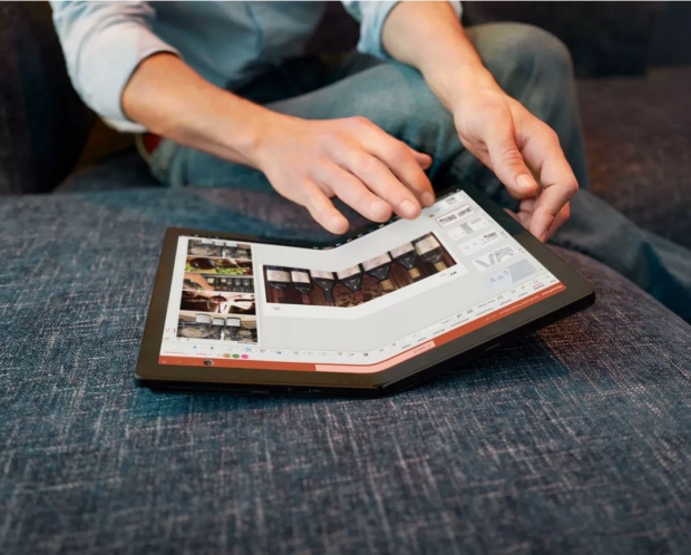 Foldable PC now available