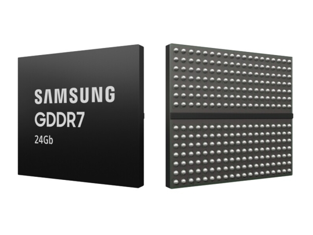 Samsung announces development of 24Gb GDDR7 DRAM