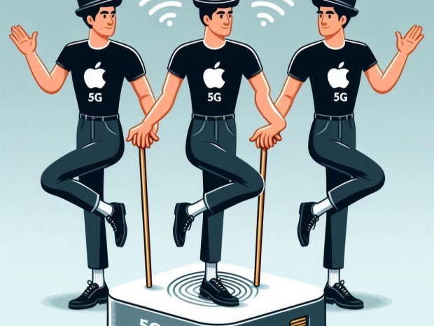 Tame Apple Press tap dances on sub-par 5G modem