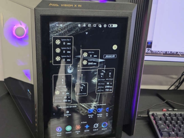 MSI glues AI to a gaming rig and calls it the Vision X AI